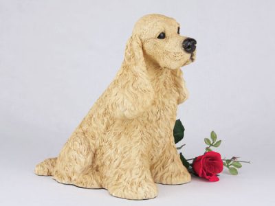 buff cocker spaniel figurine PetsToRemember.com