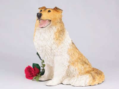 tri color collie figurine PetsToRemember.com