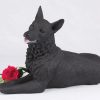 black german shepherd figurine PetsToRemember.com