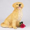 golden retriever figurine PetsToRemember.com