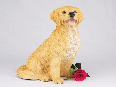 golden retriever figurine PetsToRemember.com