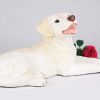 yellow labrador retriever figurine PetsToRemember.com