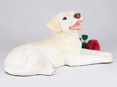 yellow labrador retriever figurine PetsToRemember.com