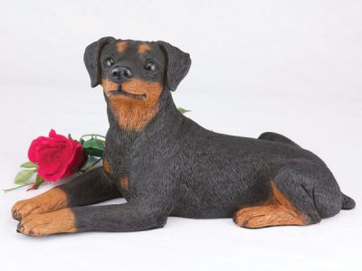 black miniature pinscher figurine PetsToRemember.com