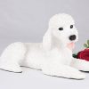 white poodle figurine PetsToRemember.com