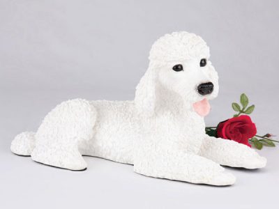 white poodle figurine PetsToRemember.com