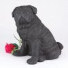black pug figurine PetsToRemember.com