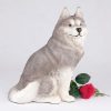 gray white husky figurine PetsToRemember.com
