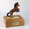 Brown Mustang Horse Pet Figurine Urn PetsToRemember.com