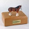 Clydesdale Horse Figurine Urn PetsToRemember.com