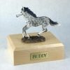 Dapple Gray Running Horse Figurine Urn PetsToRemember.com