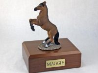 Horse Figurine Urns