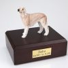 Tan Bedlington Dog Figurine Urn PetsToRemember.com