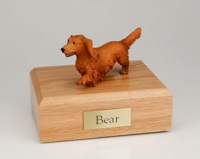 walking dachshund dog urn PetsToRemember.com