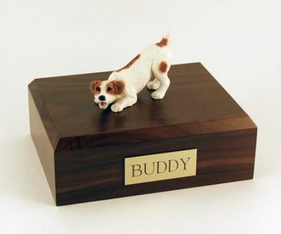 Brown Jack Russell Terrier Dog Urn PetsToRemember.com