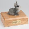 gray rabbit pet urn PetsToRemember.com