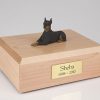 Ears Up Doberman Dog Figurine Urn PetsToRemember.com