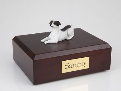 Black Jack Russel Terrier Dog Pet Figurine Urn PetsToRemember.com