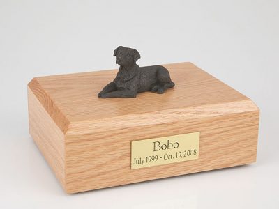 Chocolate Labrador Dog Figurine Urn PetsToRemember.com