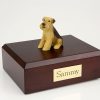 Airedale Figurine Urn PetsToRemember.com