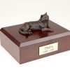 Bronze Tabby Cat Figurine Urn PetsToRemember.com