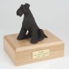 bronze airedale dog urn PetsToRemember.com