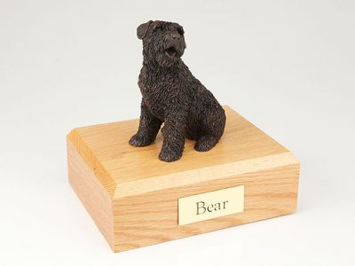 Bronze Bouvier Dog Figurine Urn PetsToRemember.com