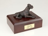 Dog, Boxer, Bronze – ears down