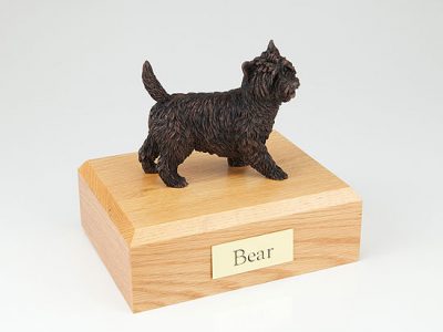 Cairn Terrier Dog Figurine Urn PetsToRemember.com