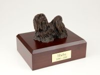 Dog, Lhasa Apso, Bronze