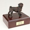 bronze pug pet urn PetsToRemember.com