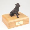 bronze rottweiler dog urn PetsToRemember.com