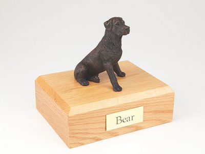 bronze rottweiler dog urn PetsToRemember.com