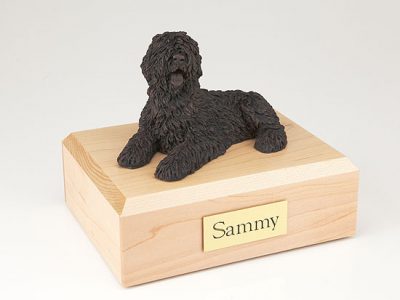 bronze sheepdog pet urn PetsToRemember.com