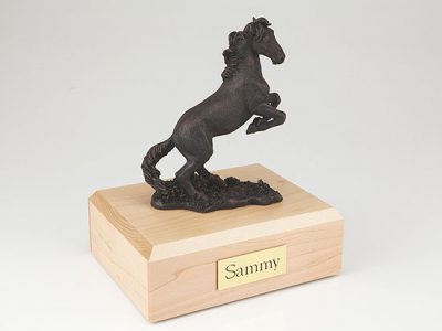 Bronze Horse Figurine Urn PetsToRemember.com