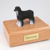Black White Afghan Dog Figurine Urn PetsToRemember.com