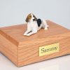American Foxhound Dog Figurine Urn PetsToRemember.com