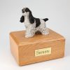 spotted cocker spaniel dog urn PetsToRemember.com
