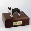 brindle white bull terrier urn PetsToRemember.com