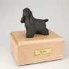 black cocker spaniel dog urn PetsToRemember.com