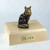 Brown Maine Coon Cat Figurine Urn PetsToRemember.com
