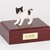 Black White Manx Cat Figurine Urn PetsToRemember.com