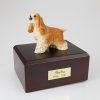 tan cocker spaniel pet urn PetsToRemember.com