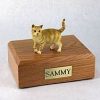 Short Hair Cat Figurine Urn PetsToRemember