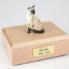 Siamese Cat Figurine Urn PetsToRemember.com