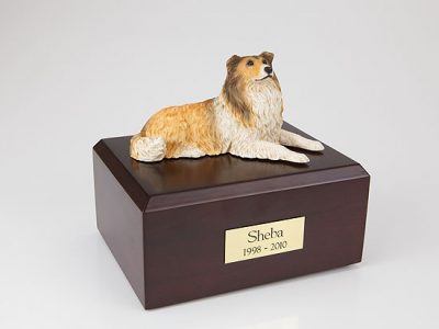 Collie Dog Pet Figurine Urn PetsToRemember.com