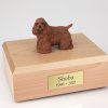 Brown Cocker Spaniel Dog Pet Figurine Urn PetsToRemember.com