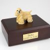 Blond Cocker Spaniel Dog Pet Figurine Urn PetsToRemember.com
