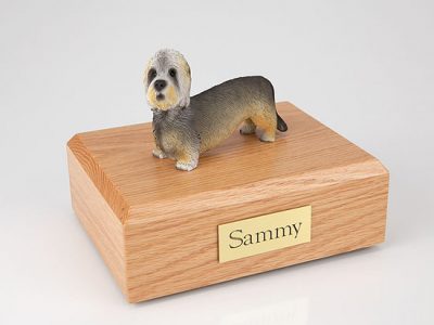 Dandie Dinmont Terrier Dog Figurine Urn PetsToRemember.com