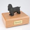 black cocker spaniel dog urn PetsToRemember.com